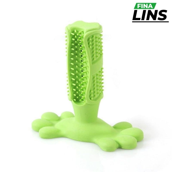Mordedor e Escova de Dentes para Cães